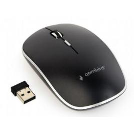 Mouse Gembird MUSW-4B-01, Optical, 800-1600 dpi, 4 buttons, Ambidextrous, 1xAA, Black