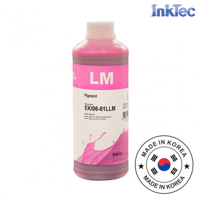 Cerneala InkTec Epson Light Magenta Pigment 1000 ml EKI06-01LLM