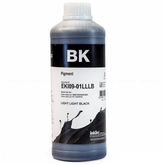 Cerneala InkTec Epson Light Light Black Pigment 1000 ml EKI09-01LLLB