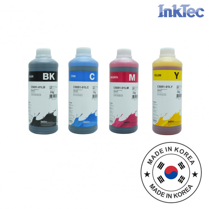 Чернила InkTec Canon 1000 мл (4 цвета) C5051/C5050-01L