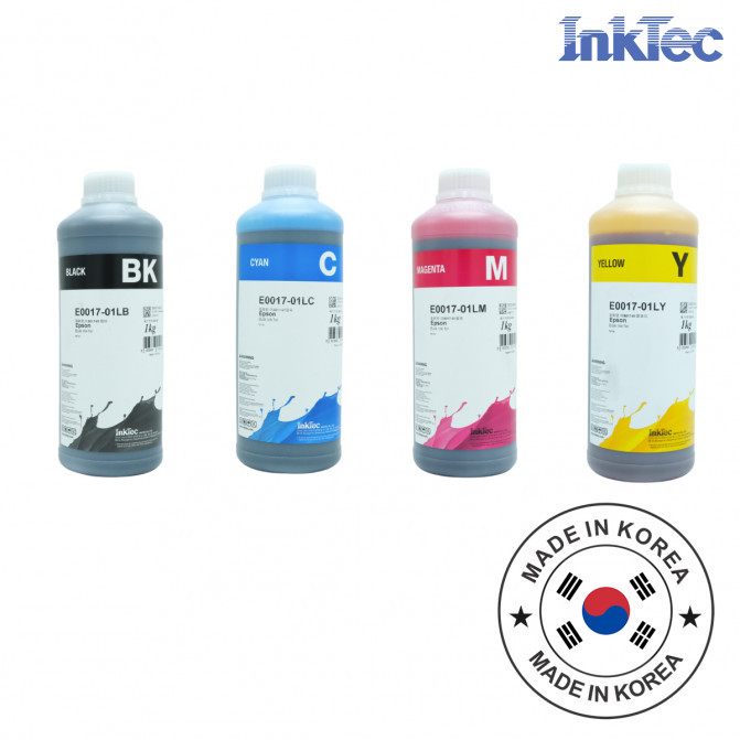 Чернила InkTec Epson 1000 мл (4 цвета) E0017-01