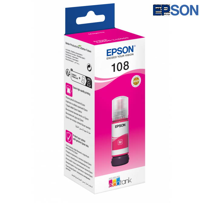 Cerneala Epson Originala C13T09C34A (108) L8050/L18050 Magenta