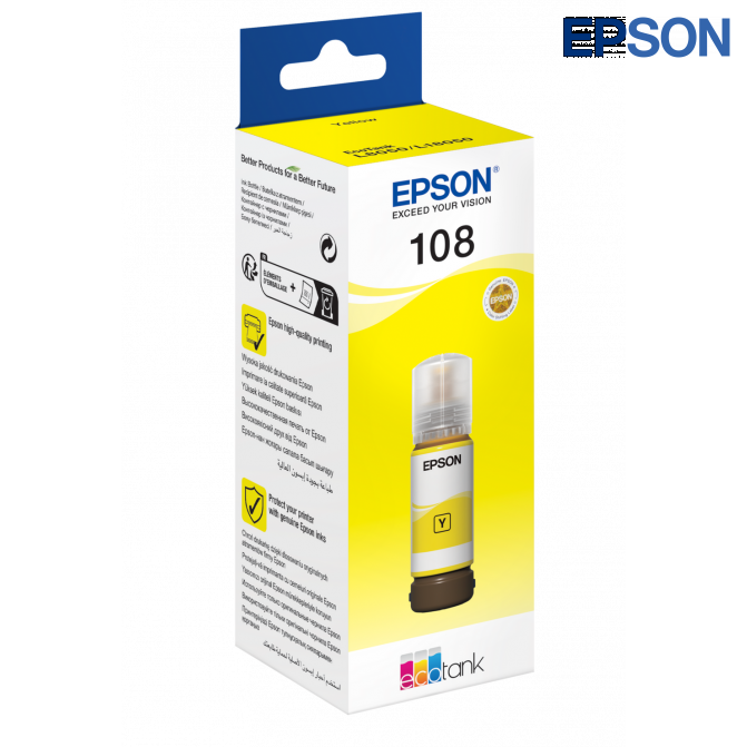 Cerneala Epson Originala C13T09C44A (108) L8050/L18050 Yellow