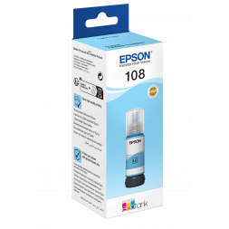 Чернила Epson Original C13T09C54A (108) Light Cyan   