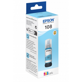 Чернила Epson Original C13T09C54A (108) Light Cyan   