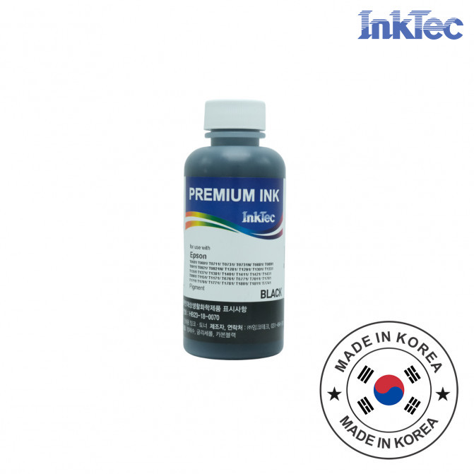 Чернила InkTec Epson 100 мл Black E0017-100MB