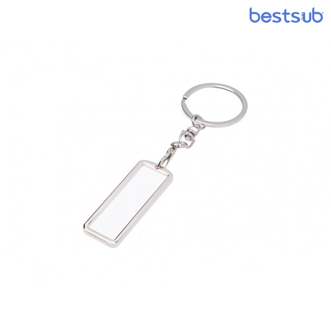 Брелок металлический для сублимации номерной знак (22mm*54mm) BestSub YA153
