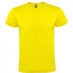 Мужская футболка Roly Atomic 150 Yellow S