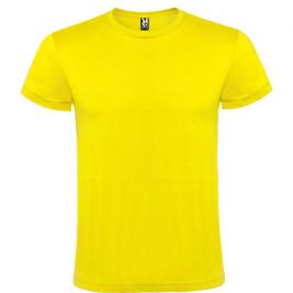 Tricou pentru bărbați Roly Atomic 150 Yellow S