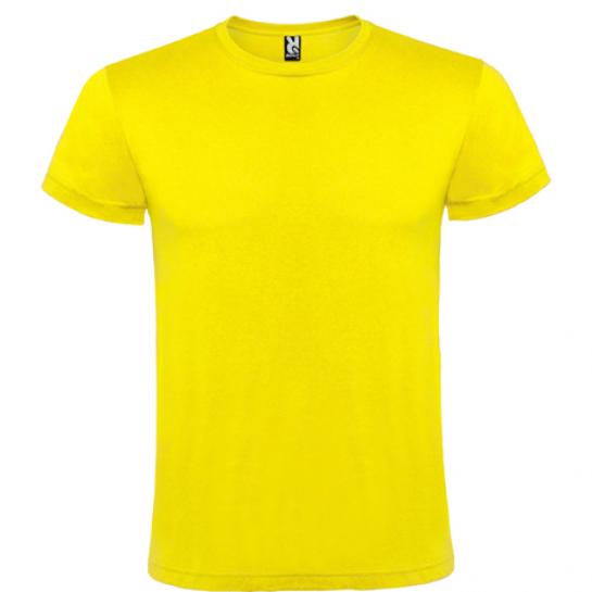 Мужская футболка Roly Atomic 150 Yellow S