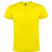 Мужская футболка Roly Atomic 150 Yellow L