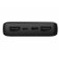 Powerrbank 15000mAh Trust Primo Eco, Black, Fast-charge with maximum speed via USB-C (15W) or USB-A (12W). Charging speed varies between devices