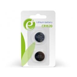 Baterii Gembird Button cell CR1620, 2pcs, High performance and long lifetime