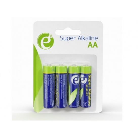 Baterii Gembird Alcaline Battery AA, 4pcs, Blister pack
