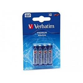 Baterii Verbatim Alcaline Battery  AAA, 4pcs, Blister pack