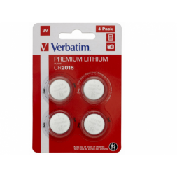 Baterii Verbatim CR2016 Lithium 3V 4pcs