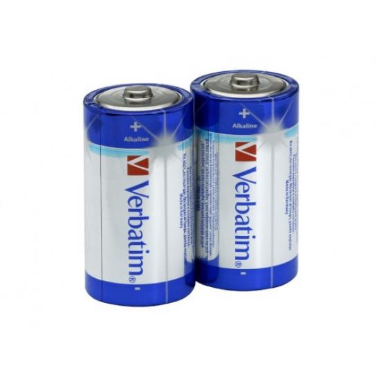 Baterii Verbatim Alcaline LR14, 2pcs