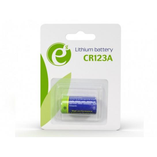 Батарейка Gembird Lithium CR123 battery, blister