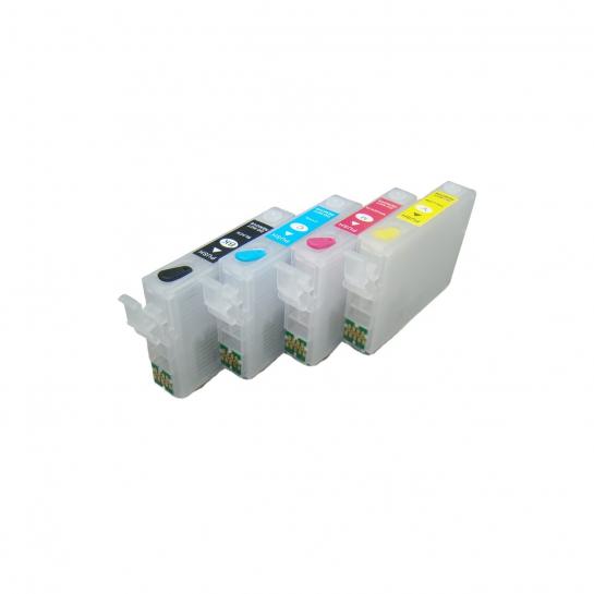 Перезаправляемые картриджи Epson T02W1-T02W4 (502XL) WF2860/WF2865/XP5100