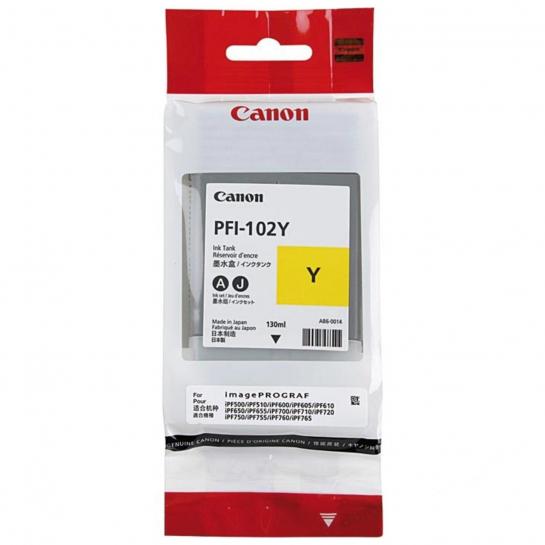 Cartuș Canon PFi-102 Y (130ml)