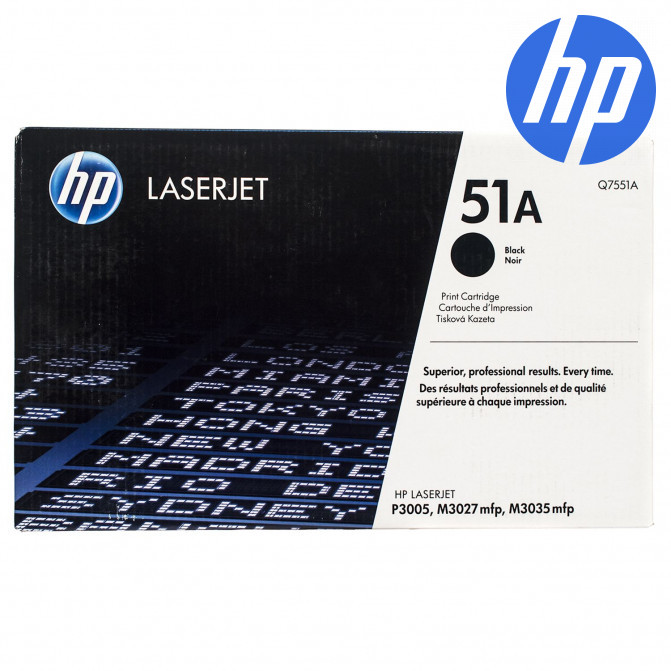 Картридж лазерный HP LJ P3005 (Q7551A) Black Original