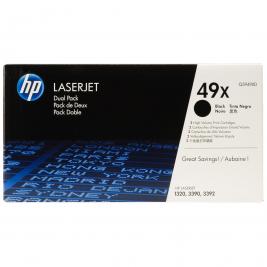 Cartuș laser  HP LJ Q5949X Dual Pack (Q5949XD) Black Original