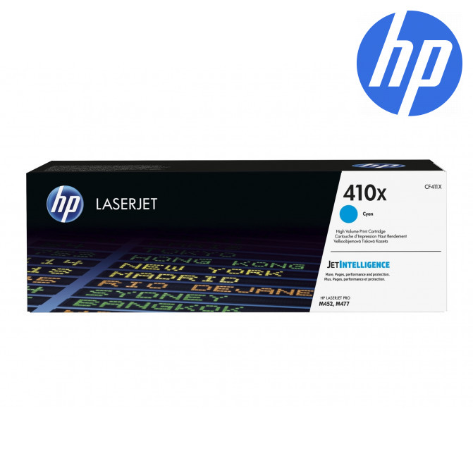 Cartuș laser  HP 410X (CF411X) Cyan Original