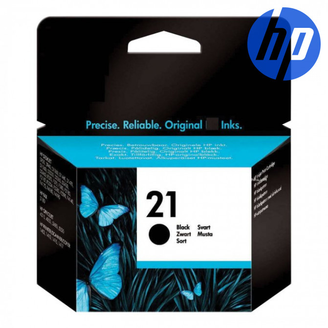 Картридж струйный HP №21 (C9351AE) Black Original