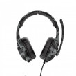 Наушники Trust GXT 411K, игровые с микрофоном и регулятором громкости, Black Camo