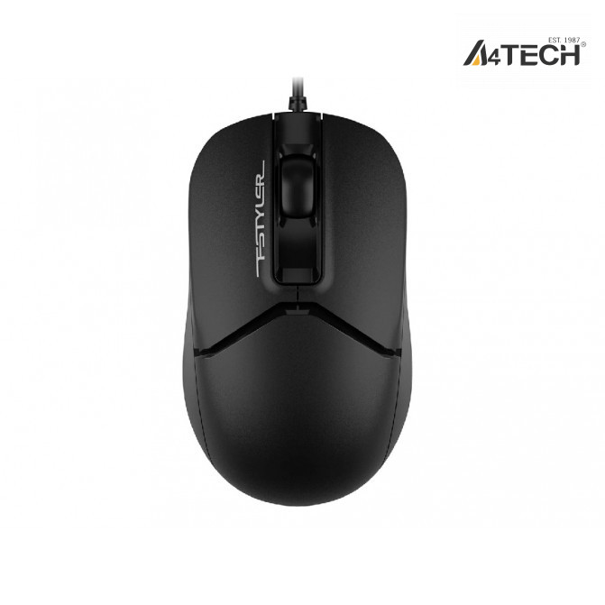 Tastatura + Mouse A4Tech F1512, Laser Engraving, Splash Proof, 1200 dpi, 3 buttons, Black, USB
