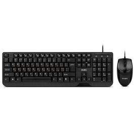 Клавиатура + Мышь SVEN KB-S320C, Fullsize layout, Splash proof, Fn key, Black, USB