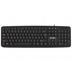 Tastatura SVEN KB-S230, Splash proof, Black, USB