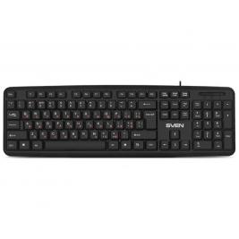 Tastatura SVEN KB-S230, Splash proof, Black, USB