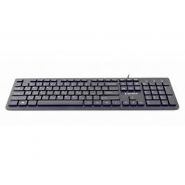 Tastatura Gembird KB-MCH-03, Slimline, Silent, Fn key, chocolate type keys, Black, USB