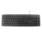 Tastatura Gembird KB-U-103-RU, Standard, Full size, Silent, Black, USB