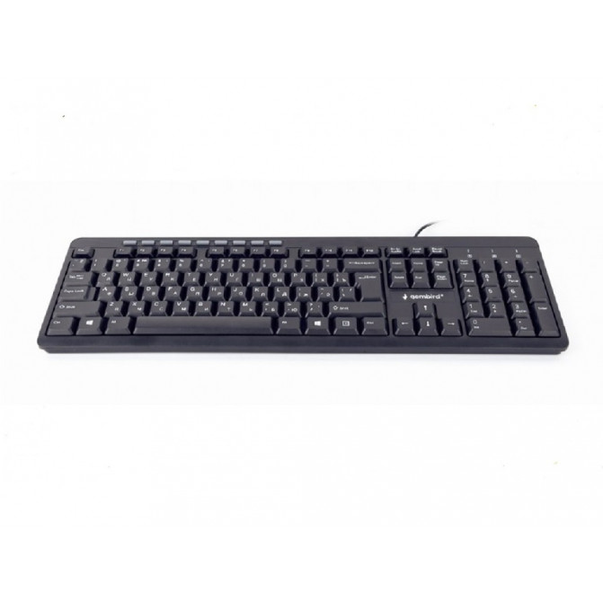 Клавиатура Gembird KB-UM-106, Multimedia, Silent, Black, USB