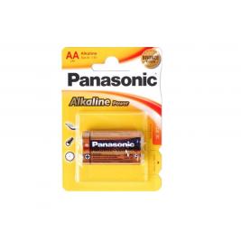 Батарейки Alkaline Panasonic "ALKALINE Power" AA Blister* 2, Alkaline, LR6REB/2BPR