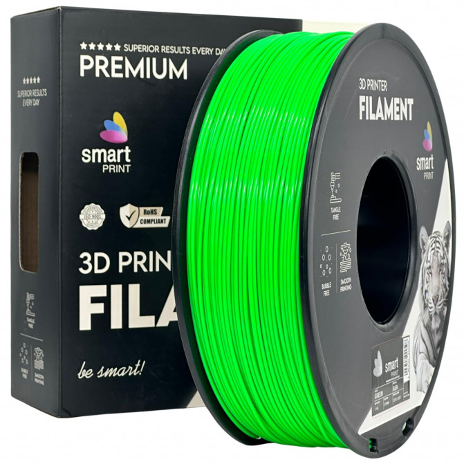 Филамент для 3D-принтера ASA, FG-S137-E1 Smart Print, Green, 1.75 мм, 1кг