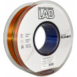 Филамент PLA Silk Orange-Blue-Green, ProfLab, FG-P106-E1, 1кг для 3D-принтера