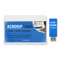 Software pentru imprimantă UV DTG DTF ACRORIP ver. 10,5 cu cheie pentru Epson
