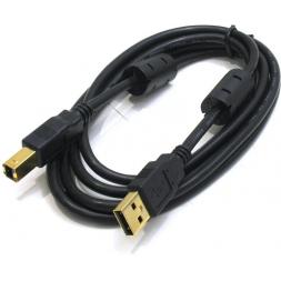 Кабель  USB A-plug B-plug 3.0m (USB 2.0 SVEN PRO-GOLDEN)