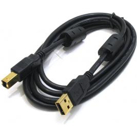 Кабель  USB A-plug B-plug 3.0m (USB 2.0 SVEN PRO-GOLDEN)