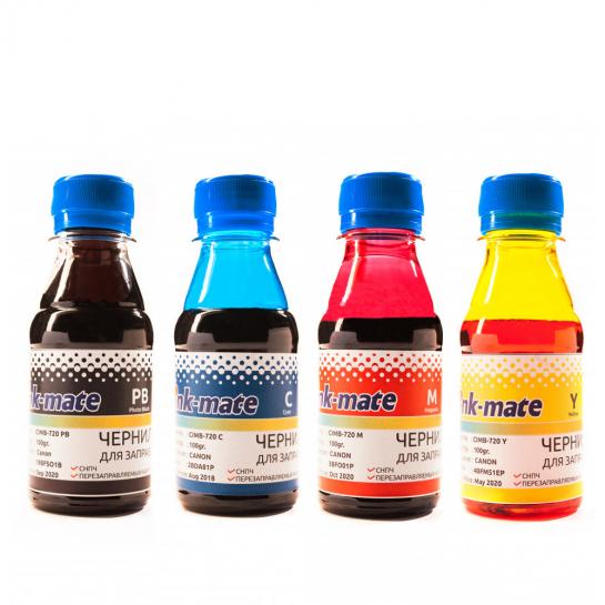 Cerneala InkMate pentru imprimante Canon 100 ml (4 culori) CIMB-276