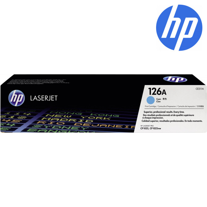 Картридж лазерный HP 126A (CE311A) Cyan Original