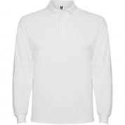 Tricou pentru bărbați Roly Polo ESTRELLA L/S WHITE L