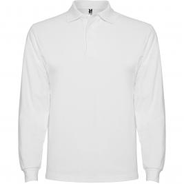 Tricou pentru bărbați Roly Polo ESTRELLA L/S WHITE L