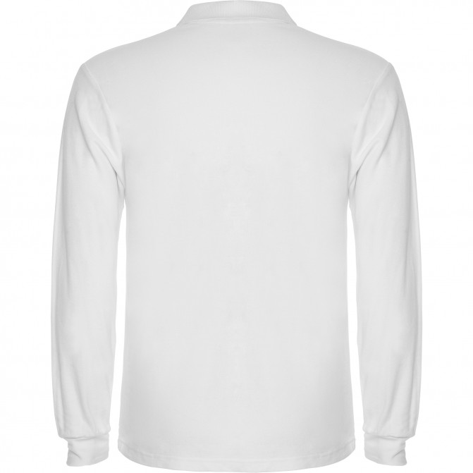 Мужская футболка Roly Polo ESTRELLA L/S WHITE S