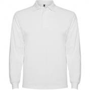 Tricou pentru bărbați Roly Polo ESTRELLA L/S WHITE XL