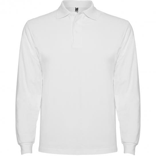 Tricou pentru bărbați Roly Polo ESTRELLA L/S WHITE XL