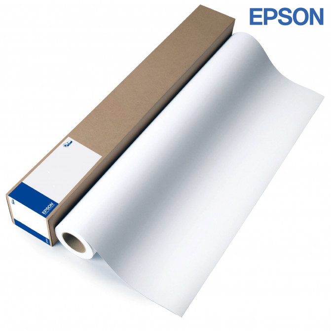 Фотобумага Epson 16' (410.4мм) Полуглянцевая рулон 30 метров